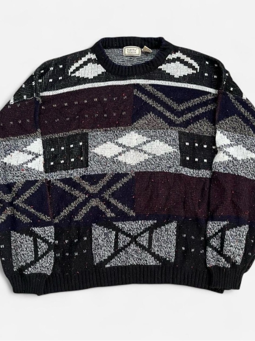 Vintage Bugle Boy Sweater Size XL Made In Korea